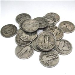 (10) Circulated Barber Quarters