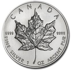 1 oz Silver Maple Leaf Bullion