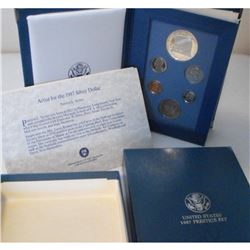 1987 Prestige Proof Set