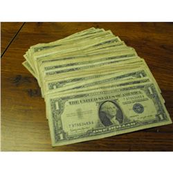 100 Silver Certificates - Circulated