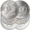 Image 1 : 1880,1,2 S Morgan Silver Dollars BU