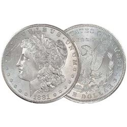 Morgan Silver Dollar 1881-S BU