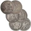 Image 1 : Bust - Seated - Barber Quarter Dollars - Random