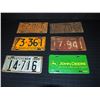 Image 2 : (6) Assorted License Plates