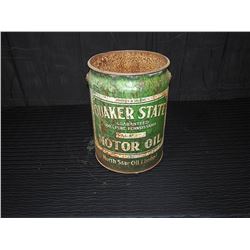 Quaker State North Star 5 Gallon Pail, No Lid