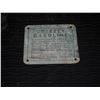 Image 1 : Grizzly Gasoline Tin Pump Plate