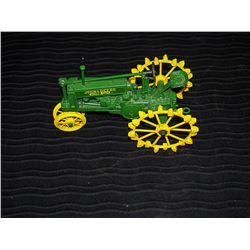 John Deere Model B Toy Model on Steel