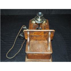 Original Wooden Wall Phone
