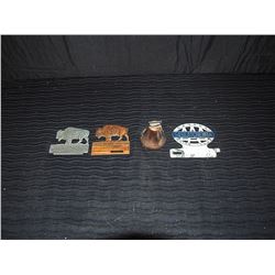 Banff Park Passes (1985 & 1940), CAA Plate Topper, & Bell Missing Clapper