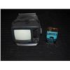 Image 1 : Small Portable TV & Grizzly Neatsfoot Oil Tin