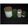 Image 2 : (4) Castrol Empty Tins