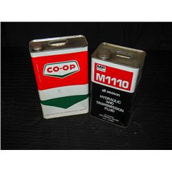 Co-op & Massey Ferguson Tins