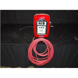 Vintage Eco Tireflator Wall Mounted Lighted Tire Inflator