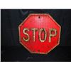Image 1 : Original Embossed Metal Stop Sign