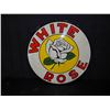 Image 1 : White Rose Double Sided Porcelain Fantasy Sign