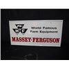 Image 1 : Massey Ferguson Farm Equipment Tin Single Sided Sign