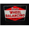 Image 2 : Snap On Tools Original Double Sided Enamel Wheel Balancing Sign