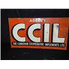 Image 1 : CCIL Painted Tin Sign