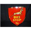 Image 2 : STC Double Sided Porcelain Bus Stop Sign