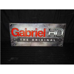 Gabriel HD Embossed Tin Single Sided Sign