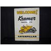 Image 1 : Original Wooden Kramer Tractor Caterpillar Sign