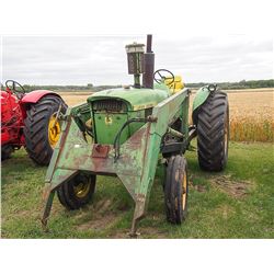 1963 John Deere 4010 w/ loader, no bucket Serial#:401022T41130