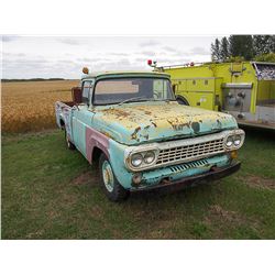 1958 Ford Fleetside 1/2ton Serial#: 5831010VE55213