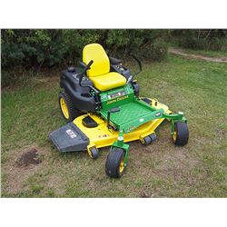 2014 John Deere Z665 Zero Turn Mower, Serial: 1M0Z665XTEM151076