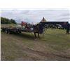 Image 1 : 35' Gooseneck Flatdeck Trailer w/Hydraulic Tilt & Hydraulic Winch