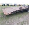 Image 2 : 35' Gooseneck Flatdeck Trailer w/Hydraulic Tilt & Hydraulic Winch