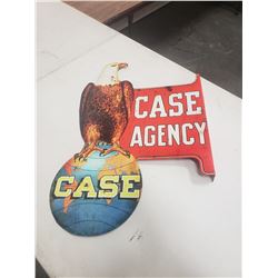 Case Double Sided Metal Flange Fantasy Sign