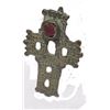 Image 3 : Post Medieval 'reliquary' Cross Pendant Silver-alloy C.12th-17th Century