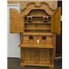Image 1 : Custom Made Pine Drop Front Secretary