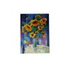Image 2 : 21st Century Ukranian, Still Life Oil On Canvas Painting, Sunflowers