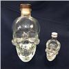 Image 1 : Empty Skull Shaped Liquor Display Bottles Decanters
