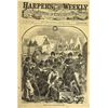 Image 13 : Antique Magazine Compilation Harper's Weekly A Journal Of Civilization 1862 Civil War Era Leather Bi