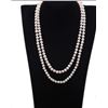 7-8mm White Cultured Freshwater Pearl 50" Opera Length Necklace