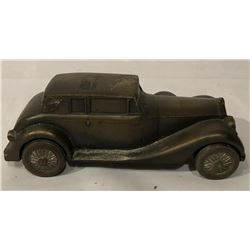 Vintage 1937 Rolls Royce Motorcar Metal Coin Bank Toy