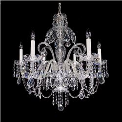Anadel - 6 Light Crystal Chandelier with Swarovski - 26" x 28"