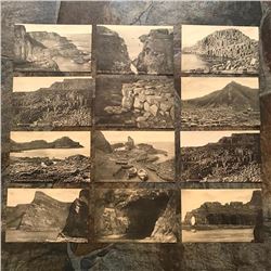 Set of Early 1900's Travel Postcards, Ireland, Giant's Causeway, Co. Antrim