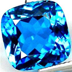 4.73cts World Best Grade Hi-end Sparkling Gem - Rich Natural Blue Topaz