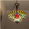 Image 3 : Tiffany-style Inverted Ceiling Pendant