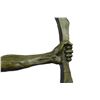 Image 7 : MOHAWK ARCHER Abstract Native American Bronze Bust Sculpture 29" x 23"