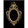 Image 1 : Vintage Italian Florentine Embellished Oval Picture Frame Gilded, Ornate With French-inspired Design