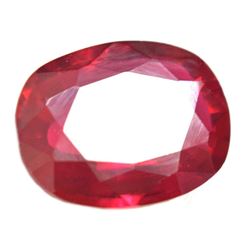 Vvs 18.40 Ct Natural Huge Mozambique Blood Red Ruby Oval Cut Gem