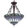 Image 2 : Tiffany-style Inverted Ceiling Pendant