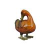 Life Size Bronze Metal Duck Statue 17" x 6"