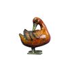 Image 8 : Life Size Bronze Metal Duck Statue 17" x 6"