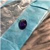 Image 1 : 18.86ct SYNTHETIC LAB GROWN Amethyst Crystal Gemstone