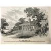 Image 1 : 19thc Wood Engravings Prints, Mt Vernon, Home of President George Washington